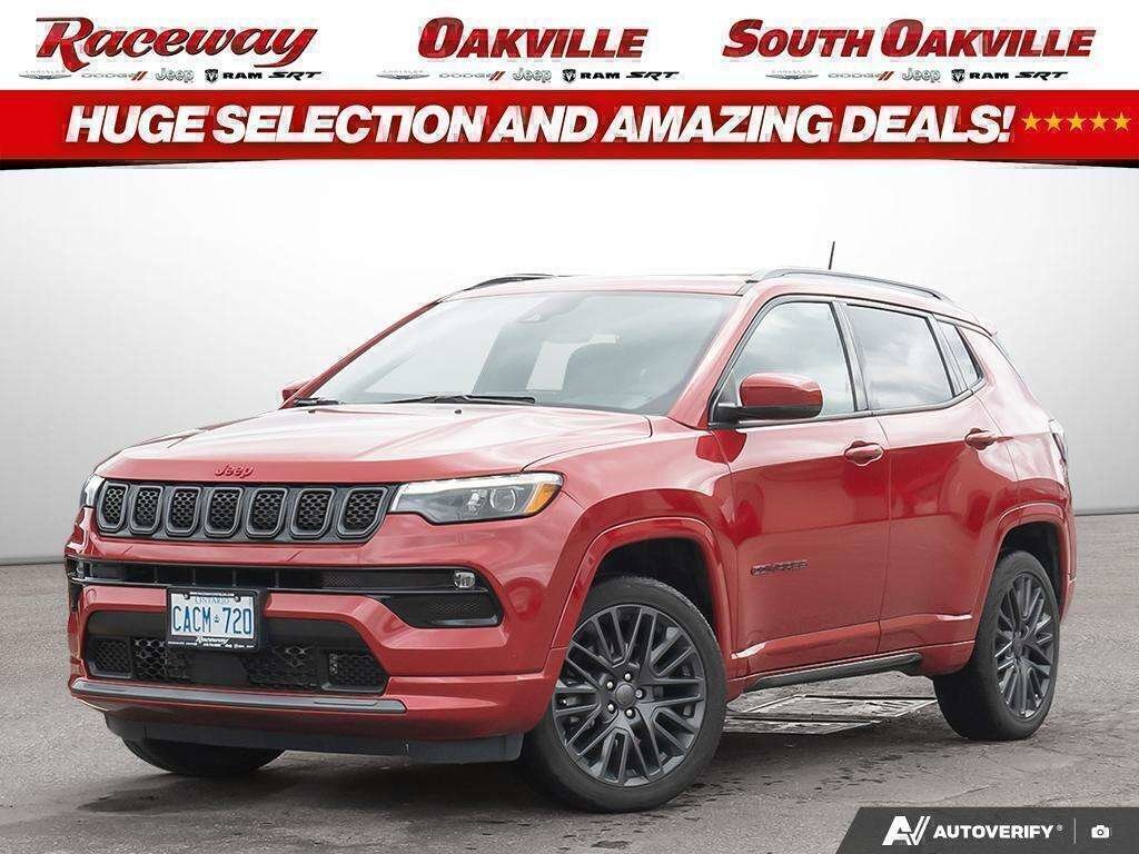 Red 2023 Jeep Compass SUV / Crossover Four-Wheel Drive Automatic