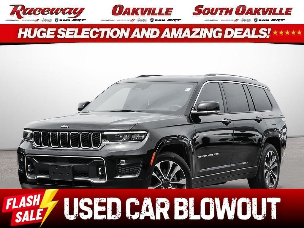 Black 2022 Jeep Grand Cherokee L SUV / Crossover Four-Wheel Drive Automatic