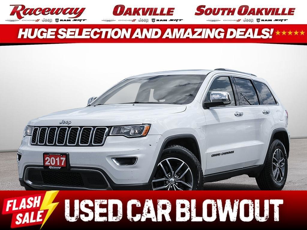 White 2017 Jeep Grand Cherokee SUV / Crossover Four-Wheel Drive Automatic