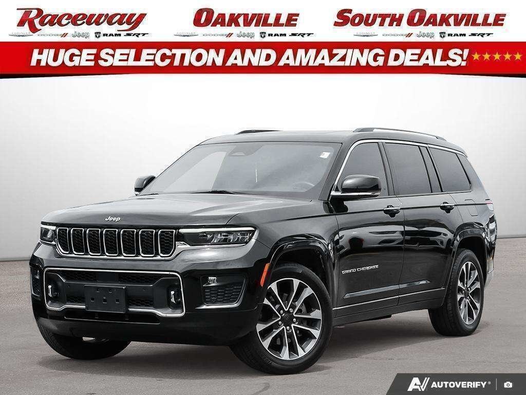 Black 2022 Jeep Grand Cherokee L SUV / Crossover Four-Wheel Drive Automatic