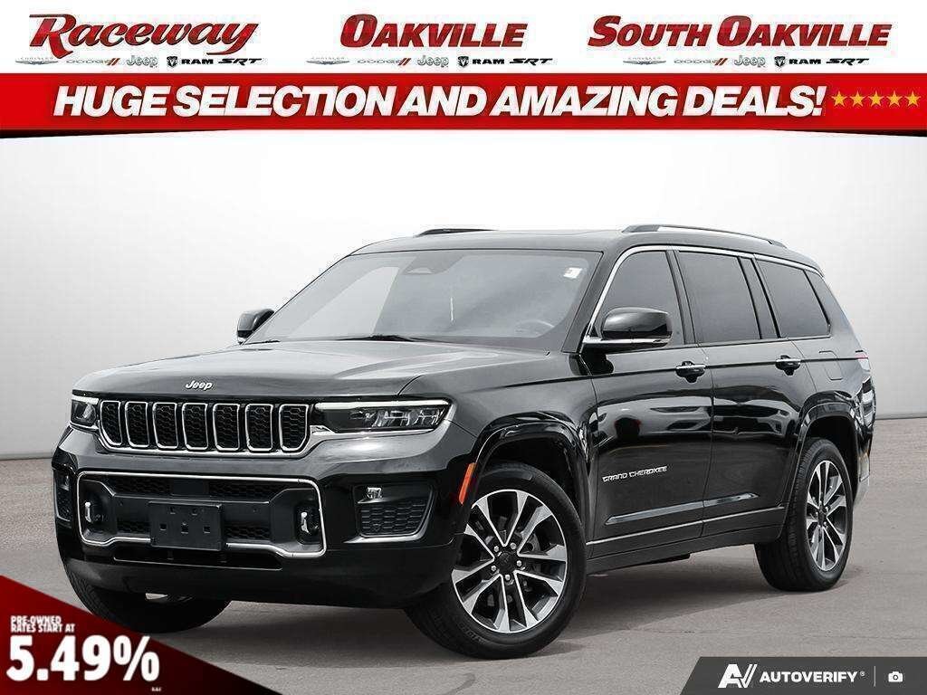 Black 2022 Jeep Grand Cherokee L SUV / Crossover Four-Wheel Drive Automatic