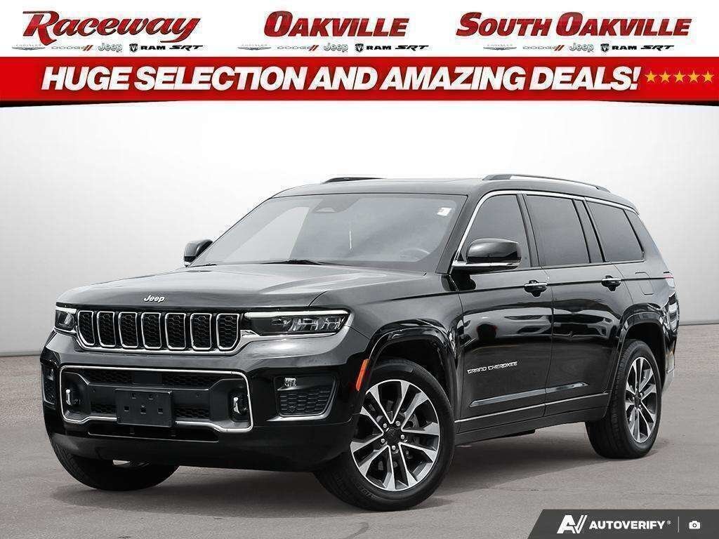 Black 2022 Jeep Grand Cherokee L SUV / Crossover Four-Wheel Drive Automatic