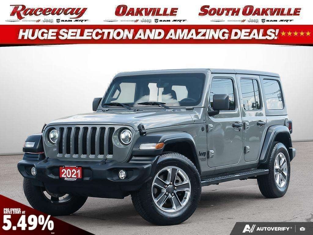 Jeep Wrangler 2021 VUS Gris Quatre roues motrices Automatique