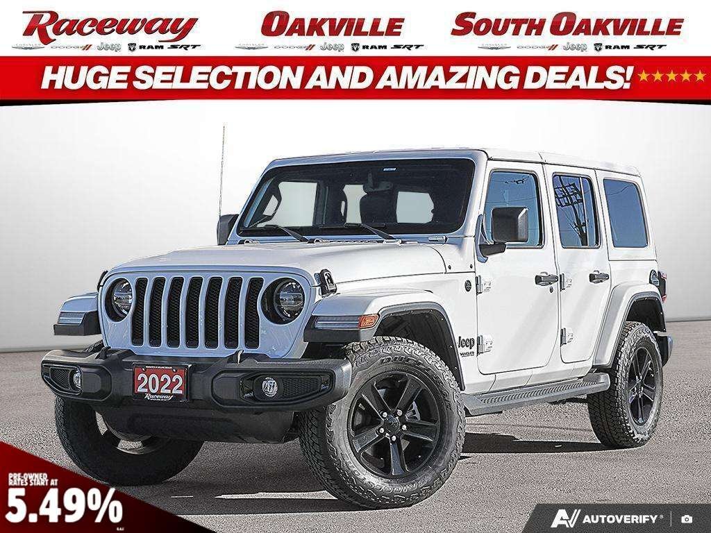 White 2022 Jeep Wrangler SUV / Crossover Four-Wheel Drive Automatic