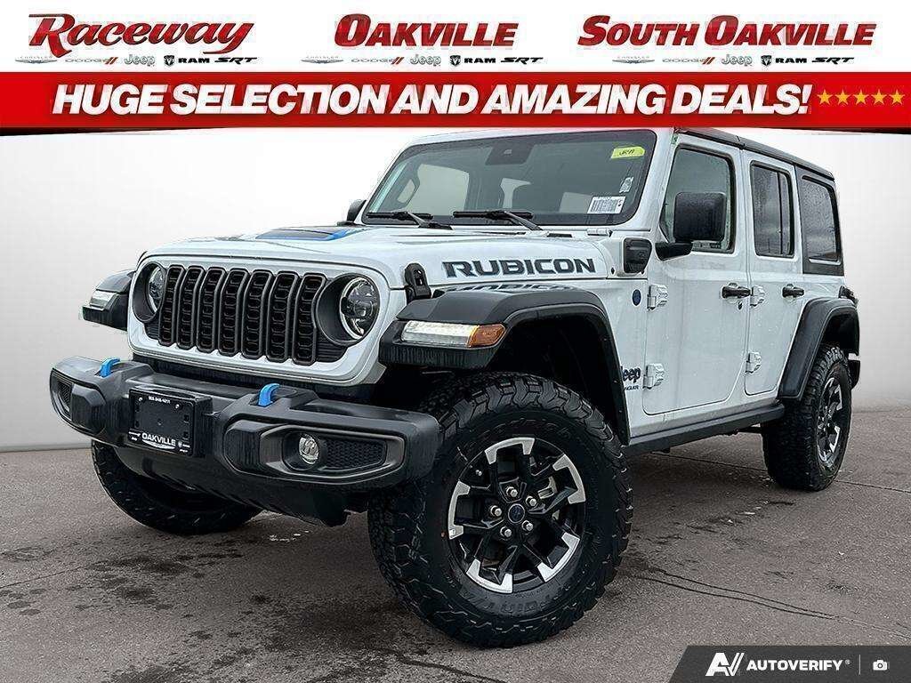 White 2024 Jeep Wrangler 4xe SUV / Crossover Four-Wheel Drive Automatic