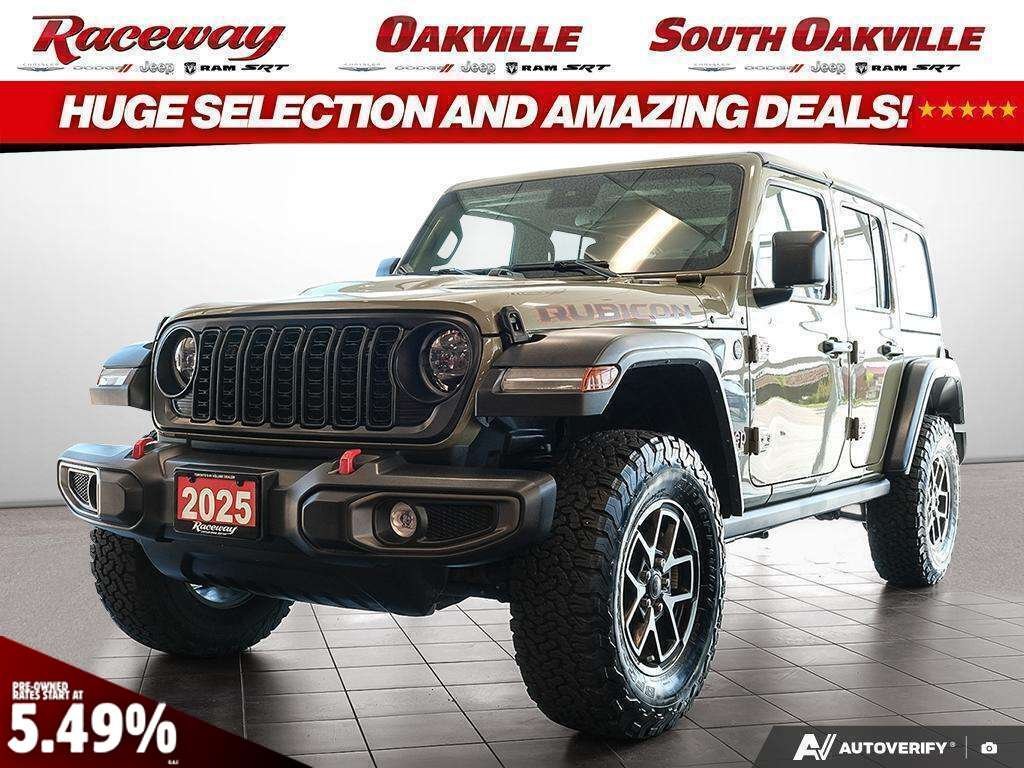  2025 Jeep Wrangler Rubicon 4-Door 4WD   