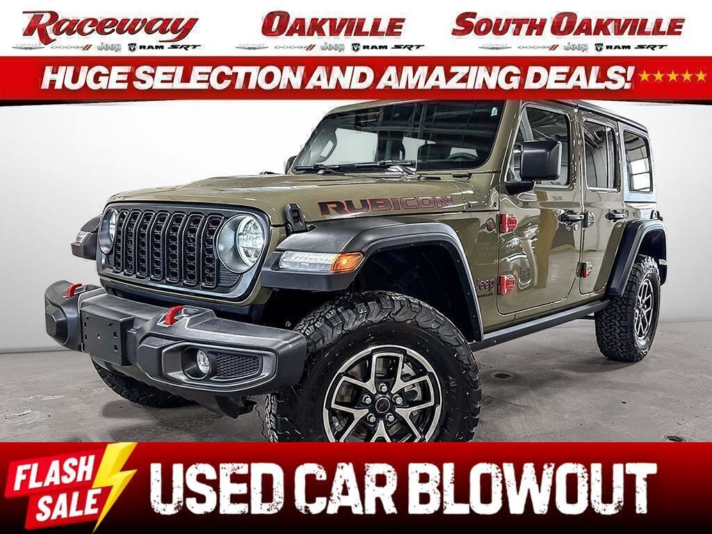 Green 2025 Jeep Wrangler SUV / Crossover Four-Wheel Drive Manual