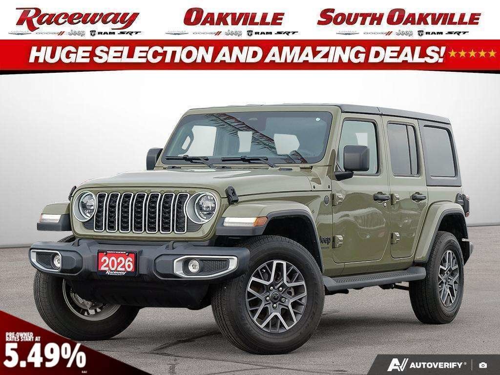 Jeep Wrangler 2026 VUS Vert Quatre roues motrices Automatique