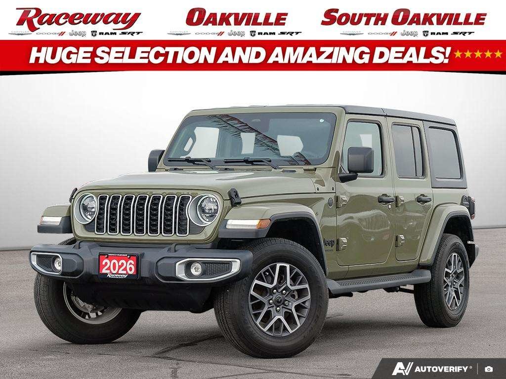 Green 2026 Jeep Wrangler SUV / Crossover Four-Wheel Drive Automatic