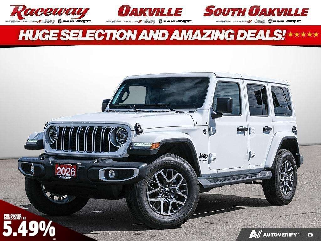  2026 Jeep Wrangler Sahara 4-Door 4WD   