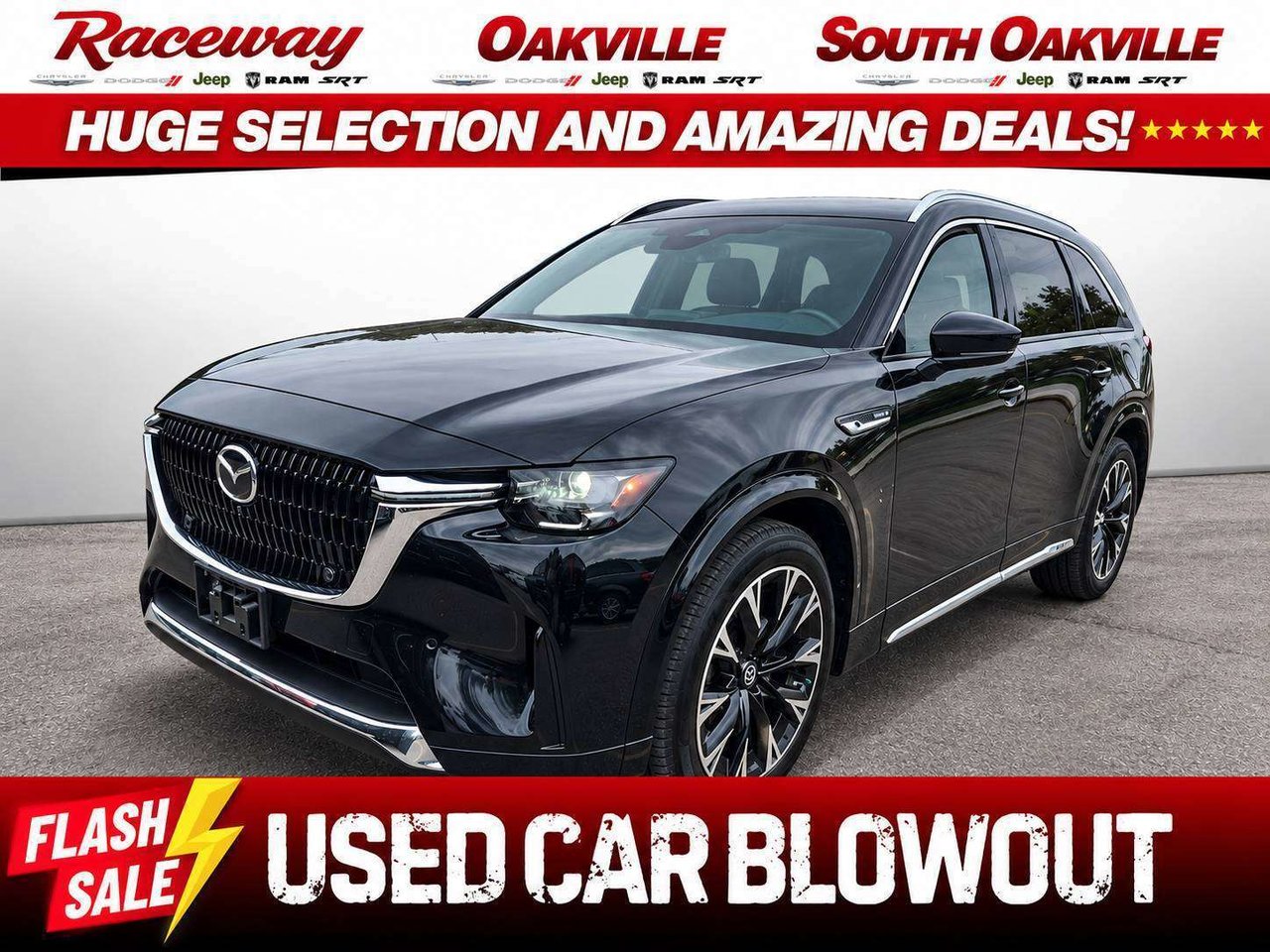 Black 2024 Mazda CX-90 SUV / Crossover All-Wheel Drive Automatic