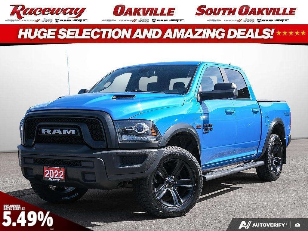 RAM 1500 2022 Camion Bleu Quatre roues motrices Automatique