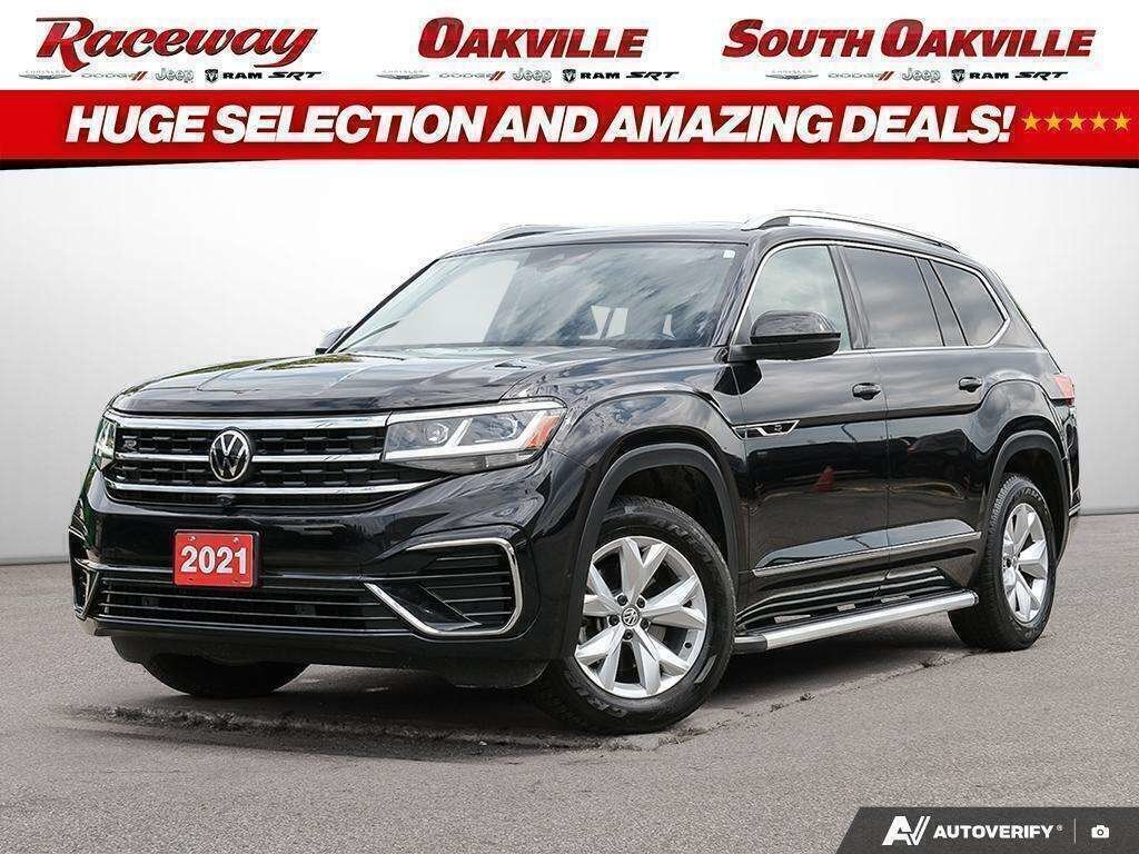 Black 2021 Volkswagen Atlas SUV / Crossover  Automatic