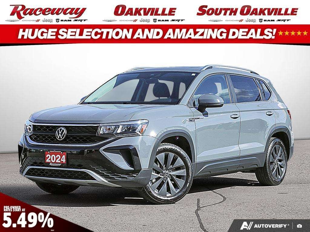 Gray 2024 Volkswagen Taos SUV / Crossover Front-Wheel Drive Automatic