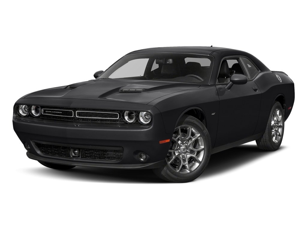 Black 2017 Dodge Challenger Coupe All-Wheel Drive Automatic
