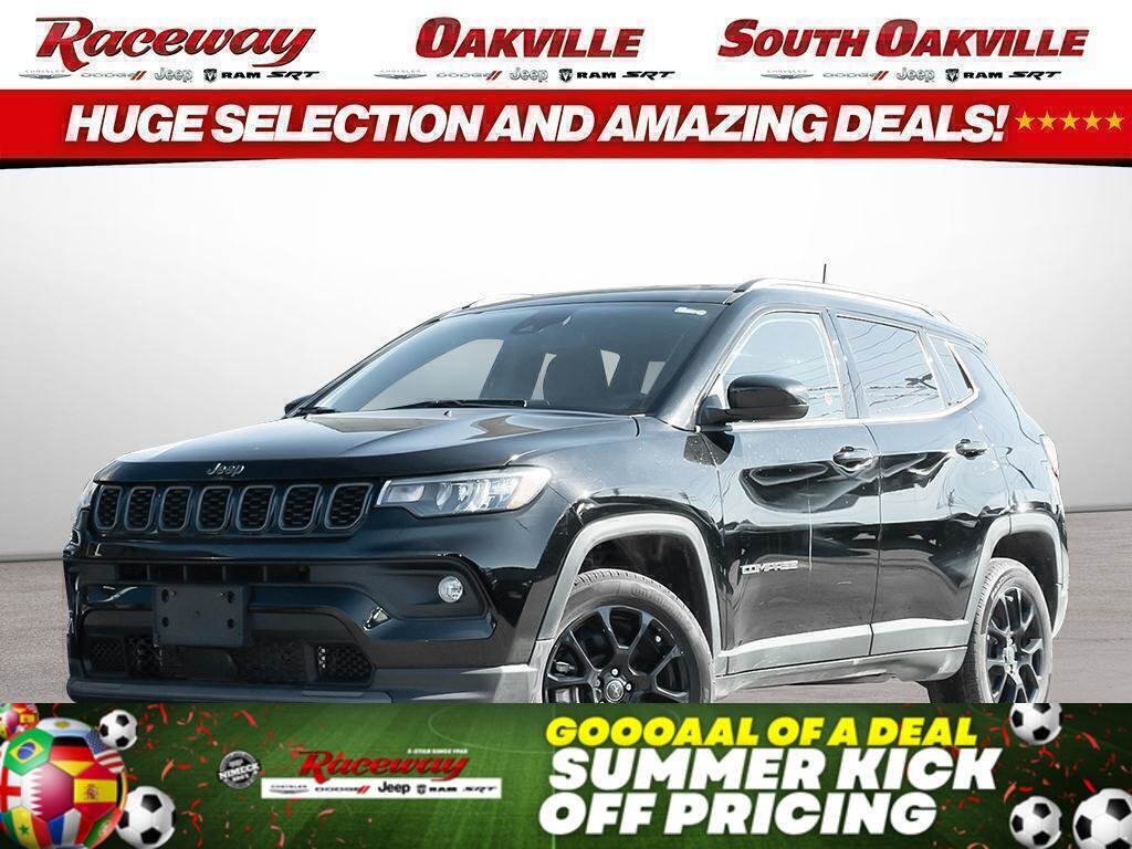 Black 2025 Jeep Compass SUV / Crossover Automatic