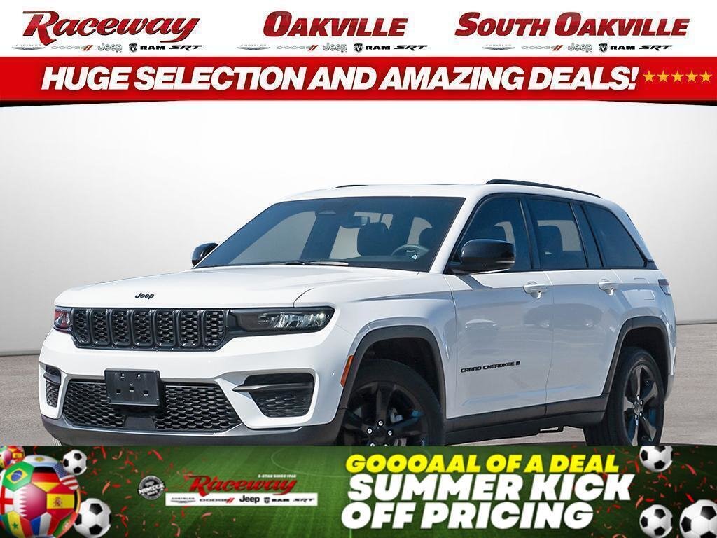 White 2024 Jeep Grand Cherokee SUV / Crossover Four-Wheel Drive Automatic
