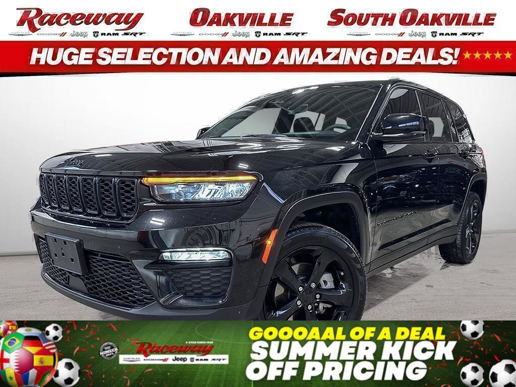 Black 2025 Jeep Grand Cherokee SUV / Crossover Four-Wheel Drive Automatic