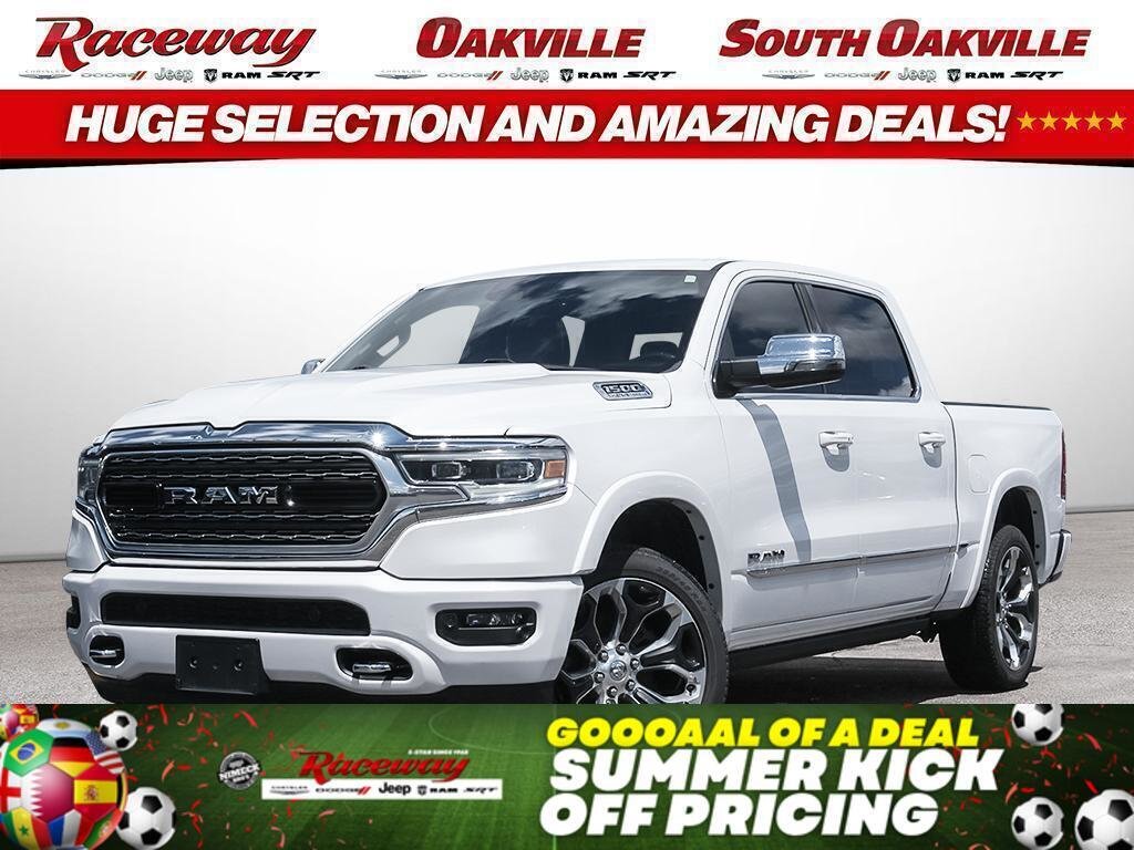 White 2023 RAM 1500 Pickup Truck Four-Wheel Drive Automatic