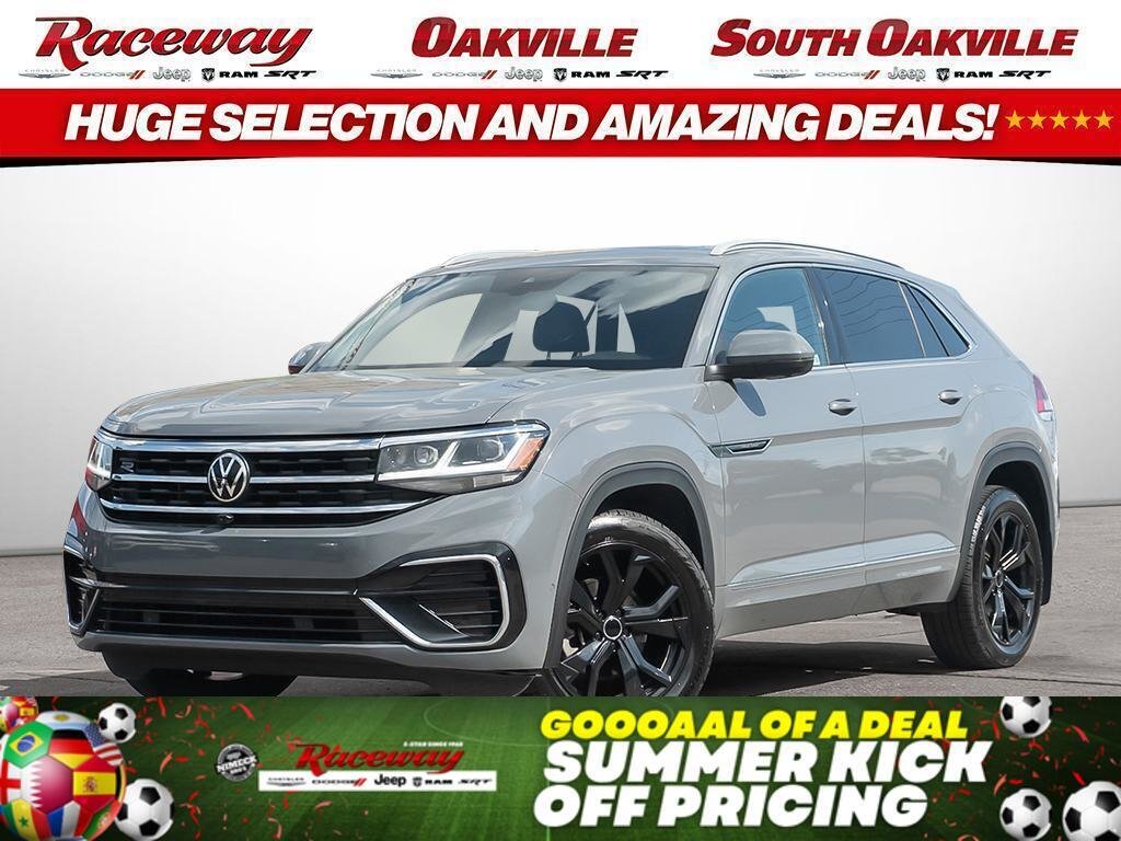 Gray 2021 Volkswagen Atlas Cross Sport SUV / Crossover All-Wheel Drive Automatic