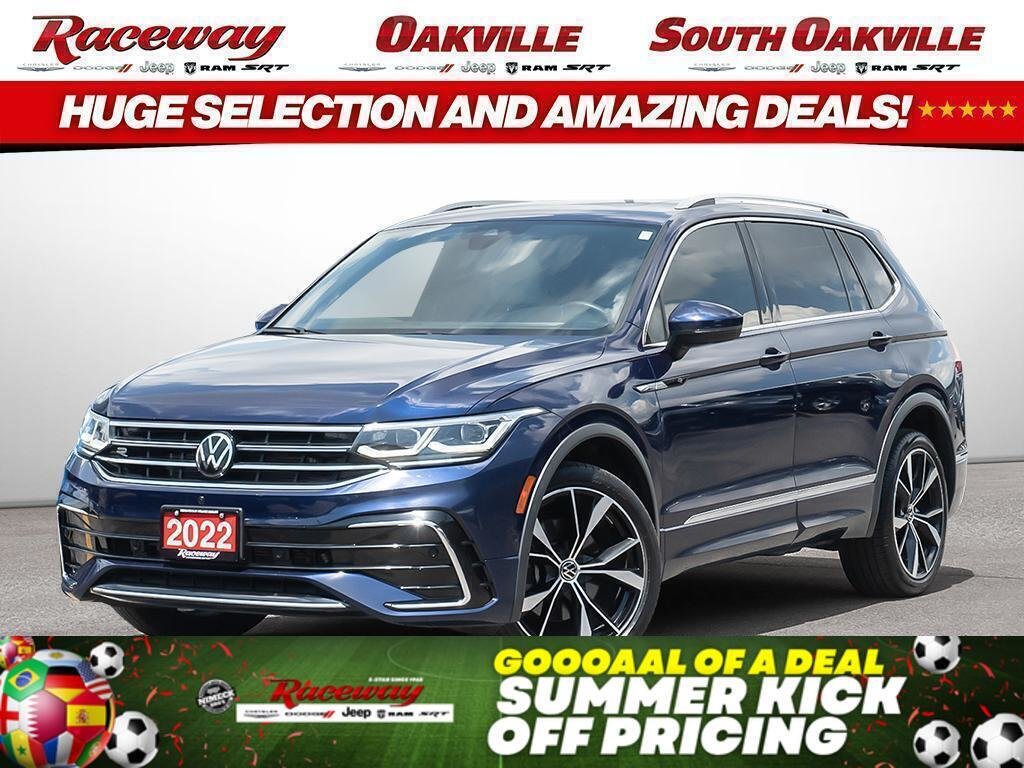 Blue 2022 Volkswagen Tiguan SUV / Crossover Automatic