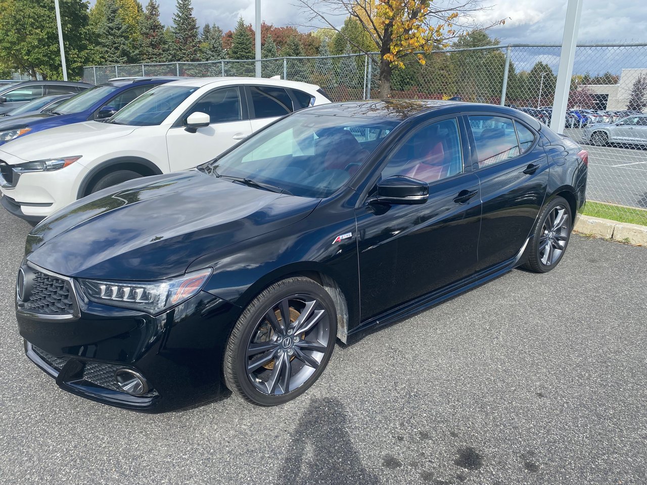 Black 2018 Acura TLX Sedan  Automatic