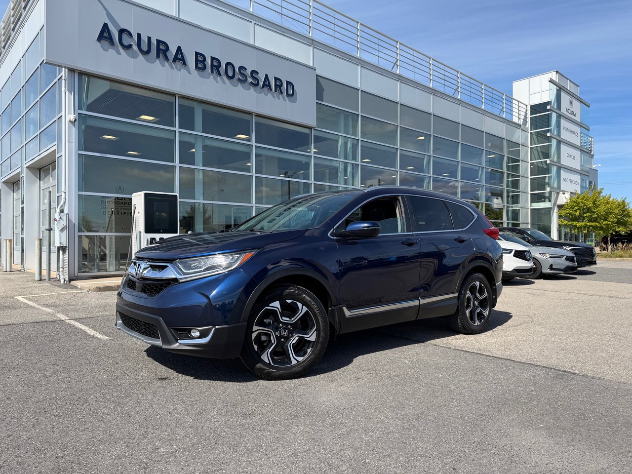 Black (Obsidian Blue Pearl) 2019 Honda CR-V SUV / Crossover All-Wheel Drive Automatic