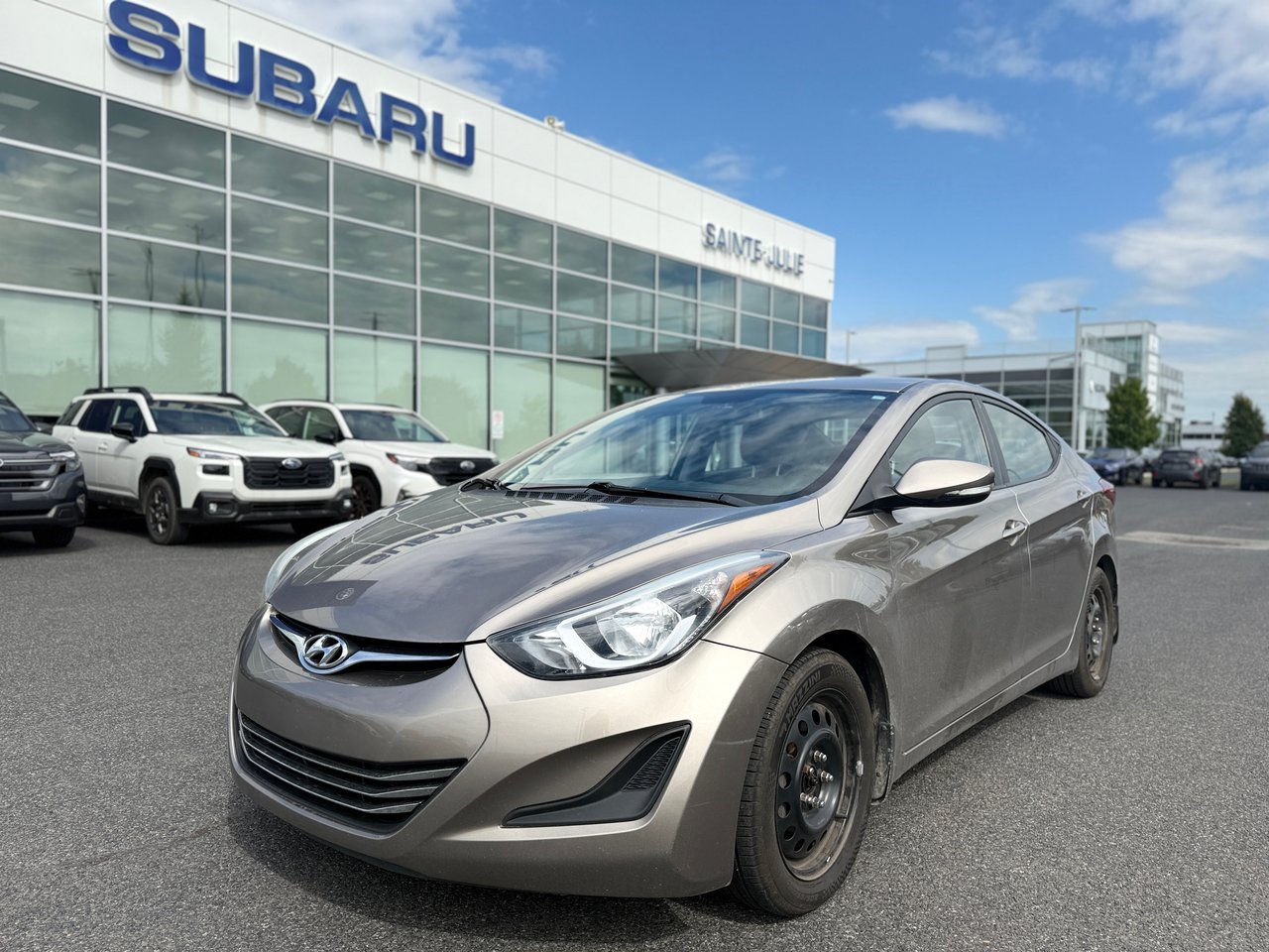 Desert Bronze Metallic 2014 Hyundai Elantra Sedan  Manual