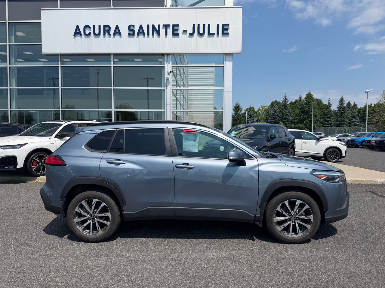 Blue Crush Metallic 2024 Toyota Corolla Cross SUV / Crossover All-Wheel Drive 