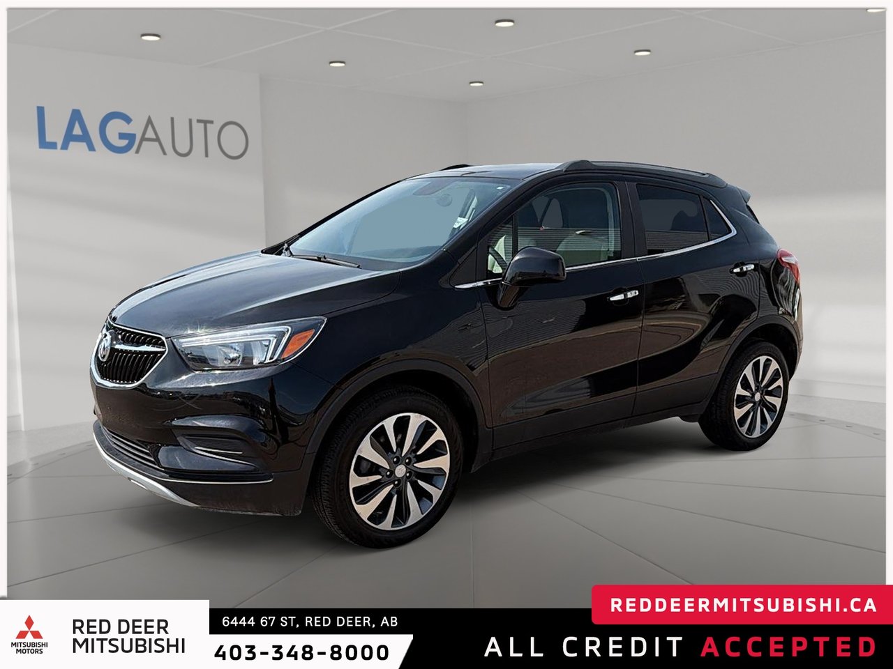 Black (Ebony Twilight Metallic) 2022 Buick Encore SUV / Crossover All-Wheel Drive Automatic