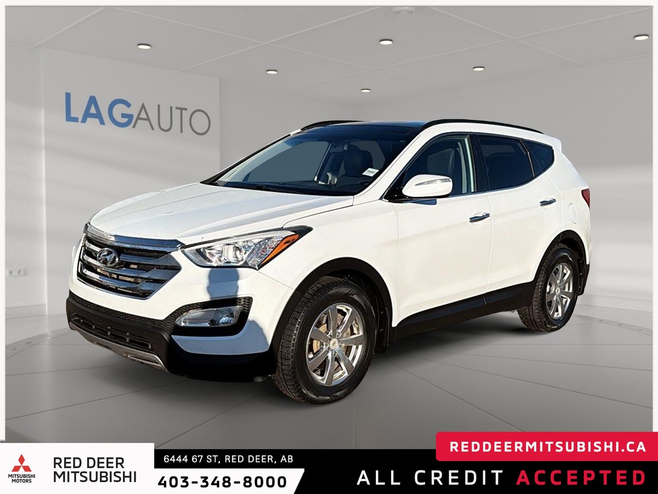 Frost White Pearl 2014 Hyundai Santa Fe Sport SUV / Crossover Automatic
