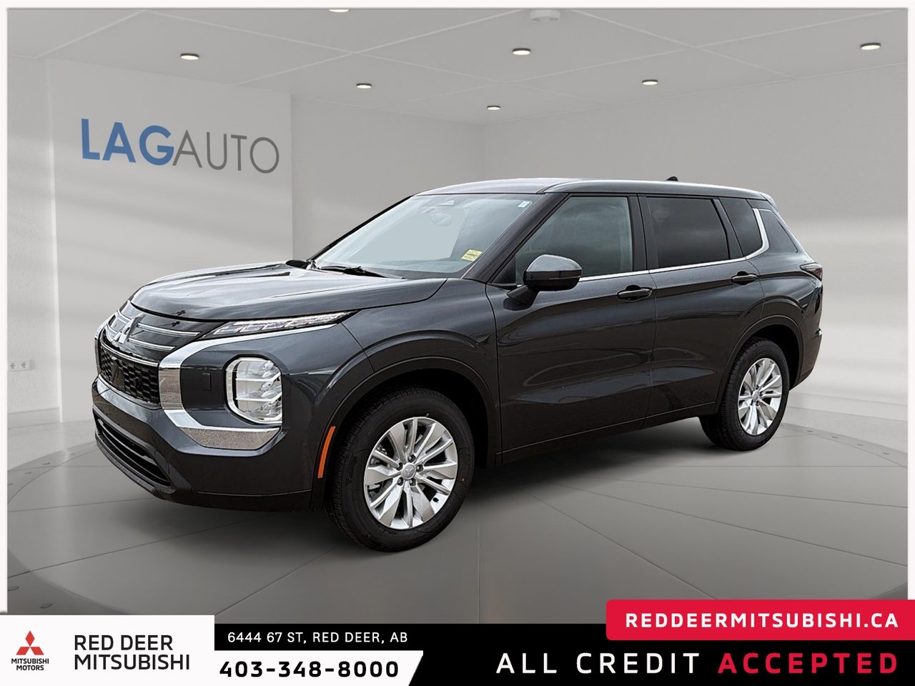Gray (Metallic Graphite Grey) 2026 Mitsubishi Outlander SUV / Crossover Front-Wheel Drive Automatic