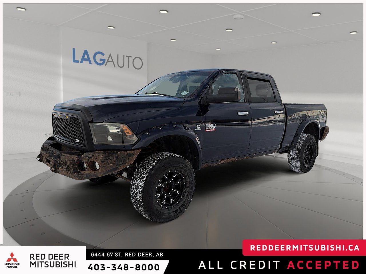 2012 RAM 3500 Laramie Longhorn Crew Cab 8 ft. Bed 4WD