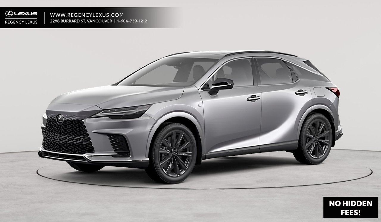 2026 Lexus RX Hybrid 350h F SPORT Design AWD
