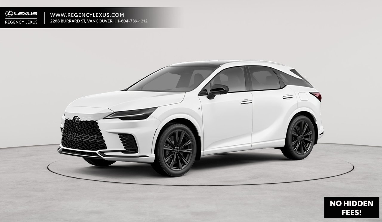 Ultra White 2026 Lexus RX Hybrid 500h F Sport Performance 3 AWD SUV / Crossover Automatic