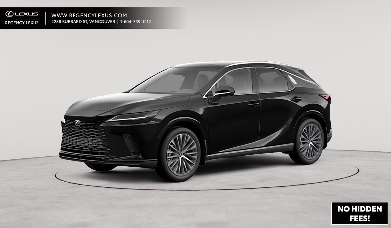 Black (Caviar) 2026 Lexus RX Hybrid SUV / Crossover Automatic