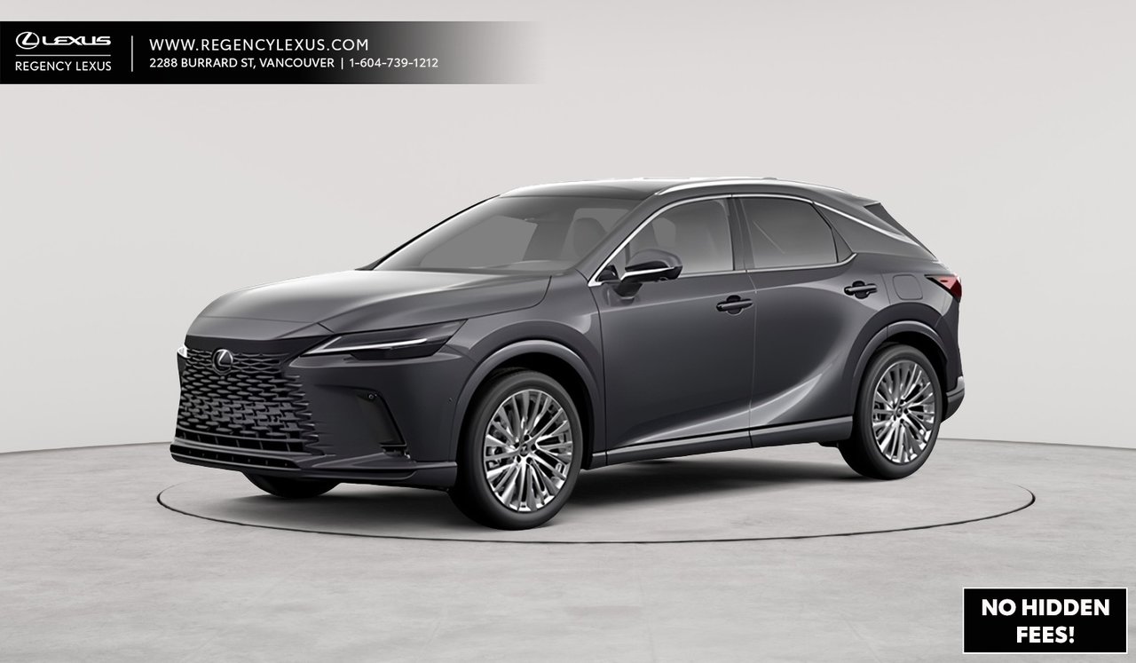 Gray (Cloudburst Grey) 2026 Lexus RX Hybrid SUV / Crossover All-Wheel Drive Automatic