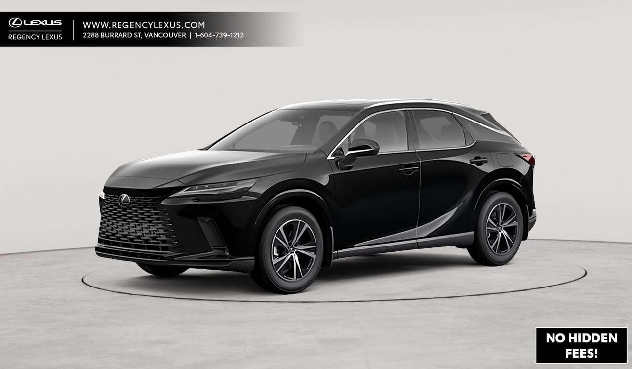 Black (Caviar) 2026 Lexus RX SUV / Crossover All-Wheel Drive Automatic