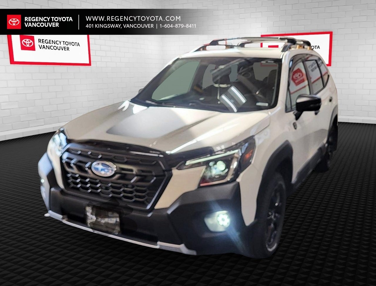 White 2024 Subaru Forester Wilderness Wagon AWD Wagon