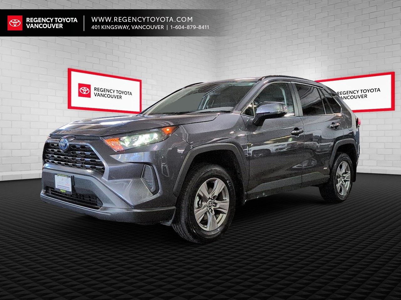 Gray (MAGNETIC GREY) 2024 Toyota RAV4 Hybrid SUV / Crossover All-Wheel Drive Continuously Variable Transmission