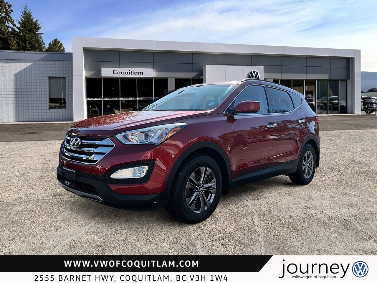 Serrano Red 2014 Hyundai Santa Fe Sport SUV / Crossover Front-Wheel Drive Automatic