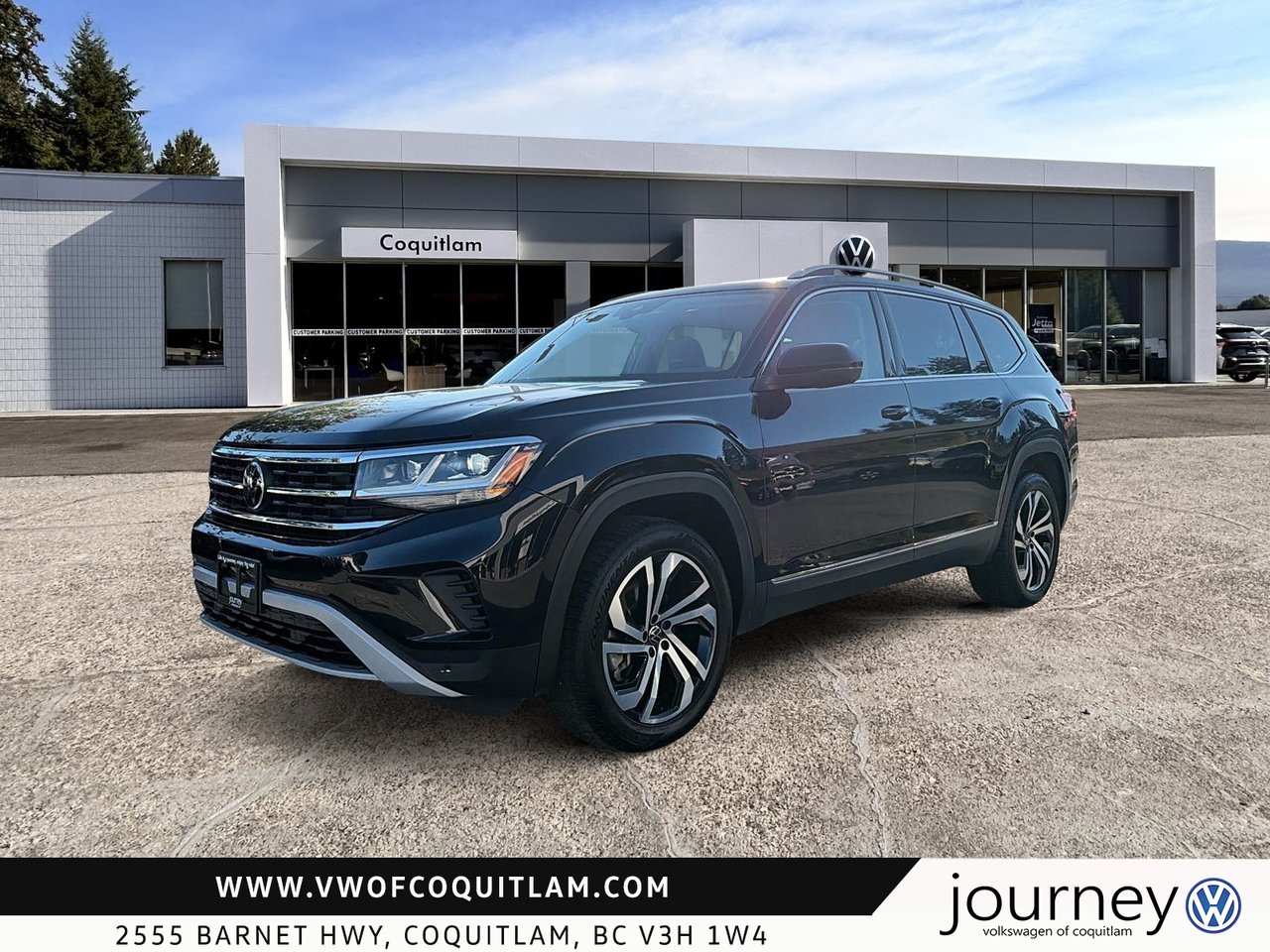 Deep Black Pearl 2023 Volkswagen Atlas SUV / Crossover Automatic