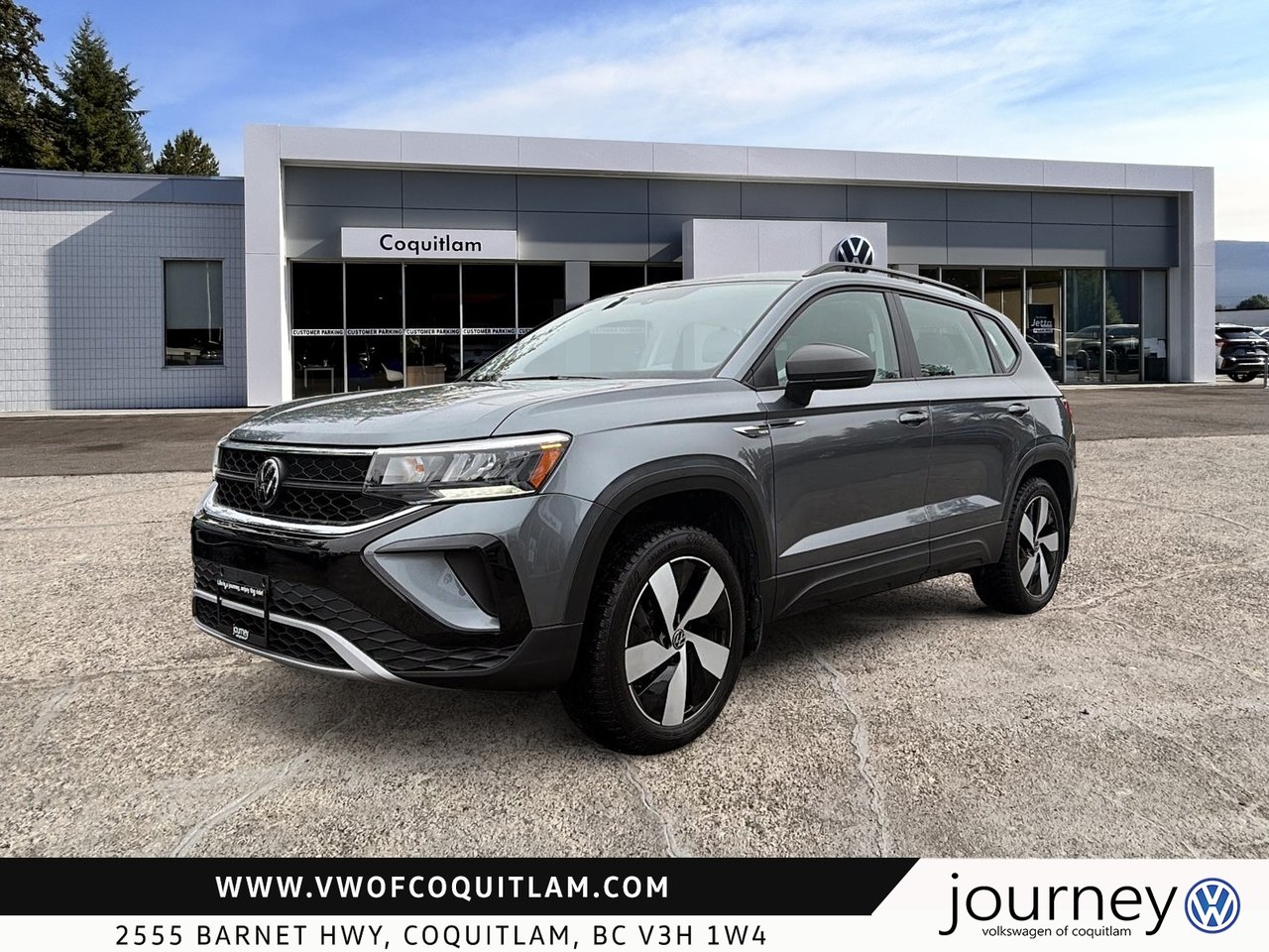 2024 Volkswagen Taos Trendline 1.5T 7sp at DSG w/ Tip 4M