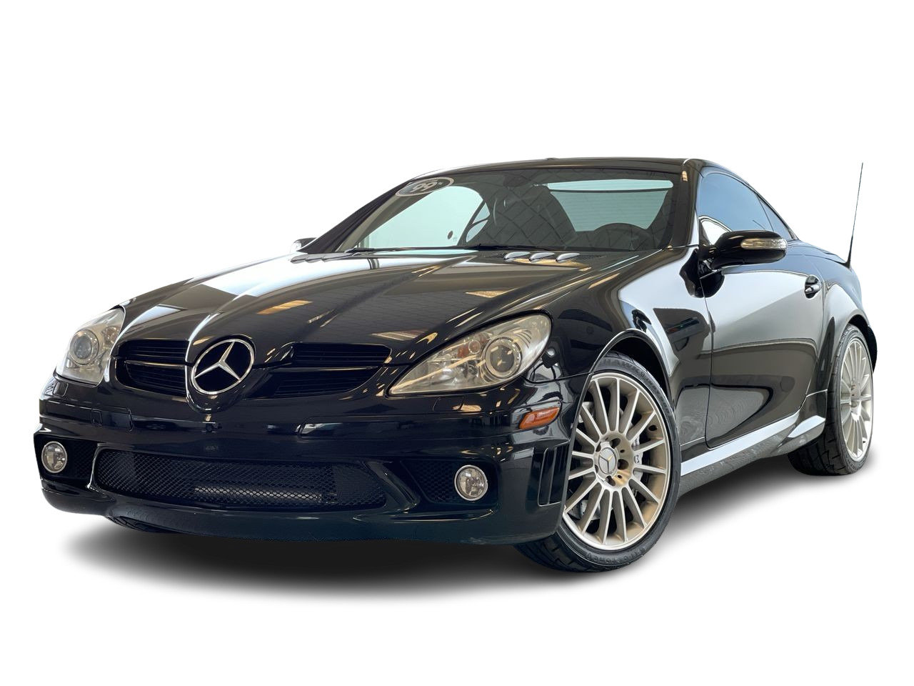 Black 2005 Mercedes-Benz SLK Convertible Rear-Wheel Drive Automatic