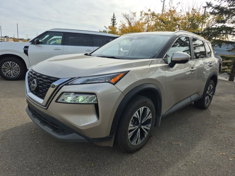Champagne Silver Pearl Metallic 2023 Nissan Rogue SUV / Crossover All-Wheel Drive Automatic