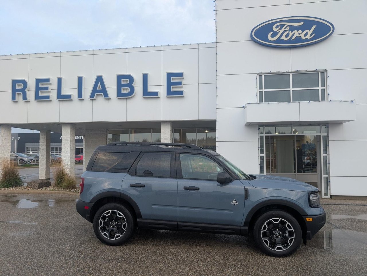 Blue (AZURE GREY METALLIC TRI-COAT) 2026 Ford Bronco Sport SUV / Crossover All-Wheel Drive Automatic
