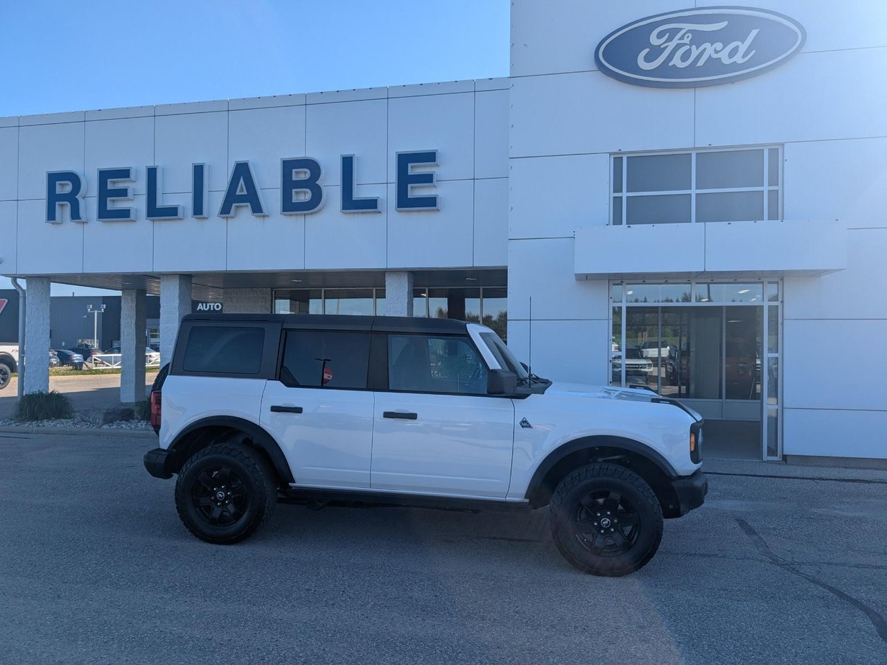 OXFORD WHITE 2022 Ford Bronco Black Diamond 4-Door 4WD SUV / Crossover Four-Wheel Drive 