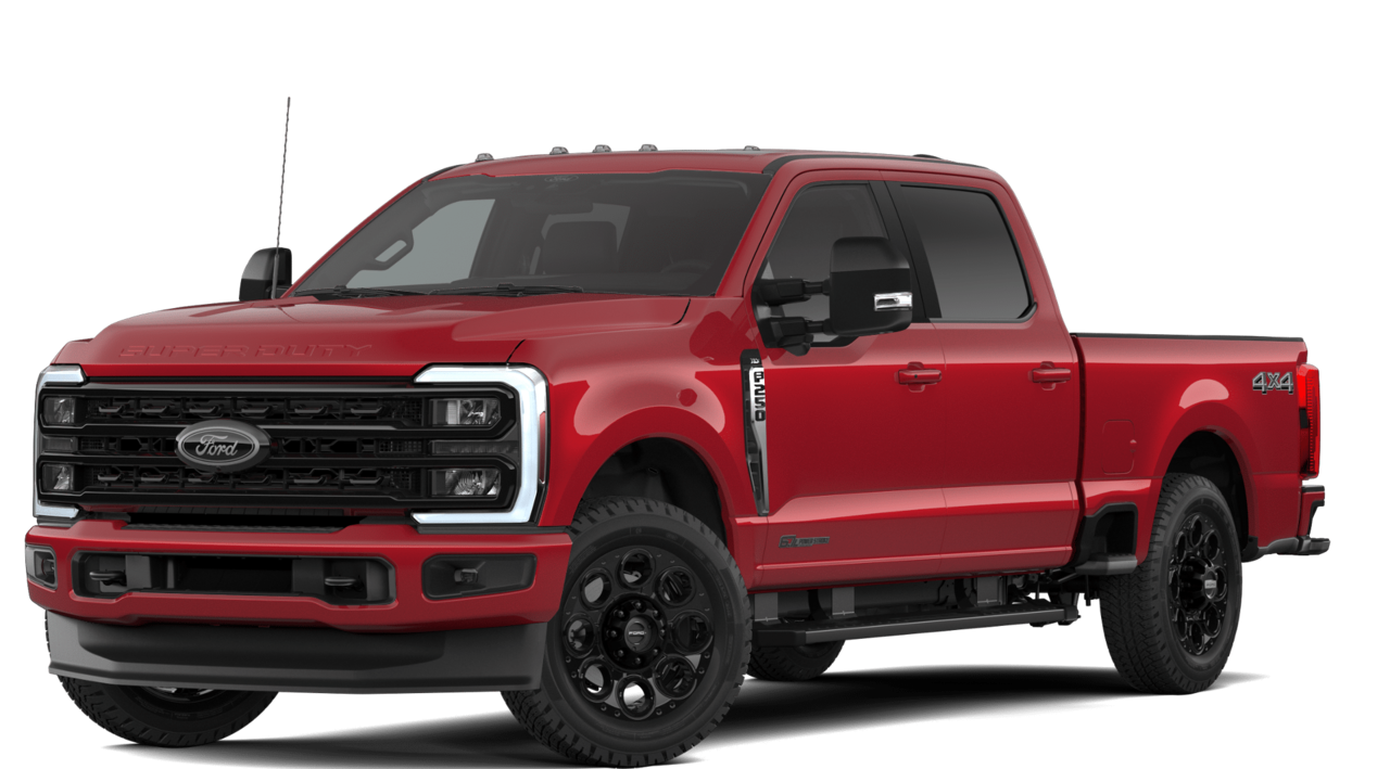 Ruby Red Metallic Tinted Clearcoat 2026 Ford F-250 Super Duty Pickup Truck Four-Wheel Drive Automatic