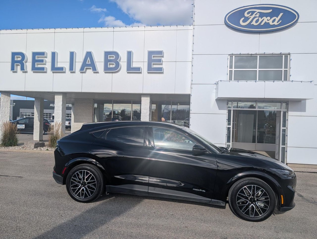 SHADOW BLACK 2025 Ford Mustang Mach-E SUV / Crossover All-Wheel Drive Automatic