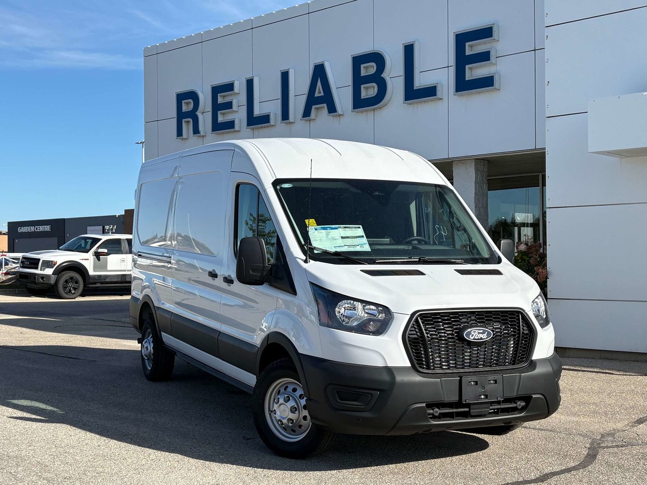 Oxford White 2027 Ford Transit Cargo Van All-Wheel Drive Automatic